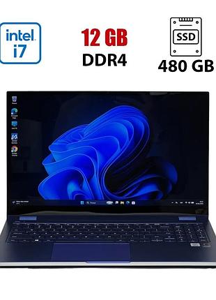 Ультрабук-трансформер samsung galaxybook flex np950qcg -k01us / 15.6" (1920x1080) ips touch / intel core i7-1065g7 (4 (8) ядра по