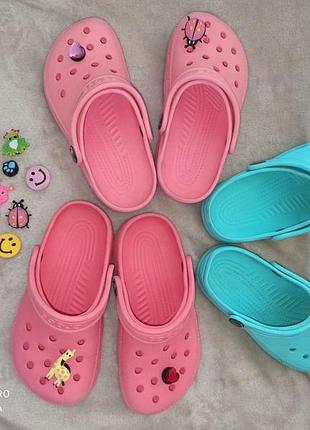 Крокси для дівчинки crocs