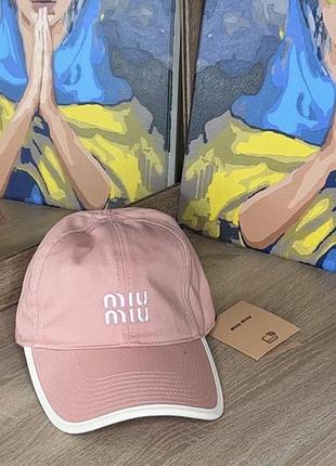 Кепка бейсболка мiu mіu