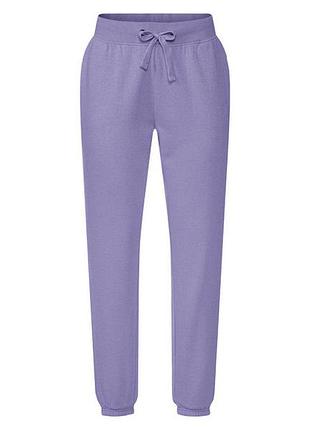 Спортивные штаны slim fit с начесом для женщины esmara lidl 400448 s фиолетовый