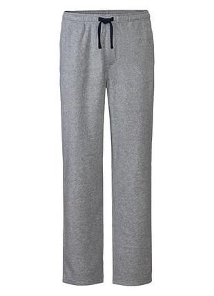 Спортивные штаны regular fit флисовые для мужчины livergy lidl 435816 s серый