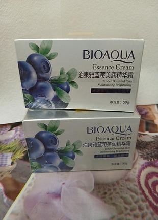 Увлажняющий крем для лица bioaqua blueberry essence cream (с экстрактом черники)