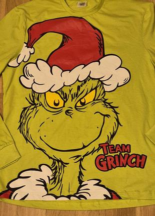 Лицензионный лонгслив the grinch/ оригигинальная лицензия/m 3