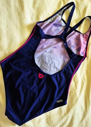 Спортивный слитный купальник arena waterfeel x-life eco