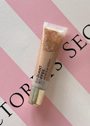 Ароматный блеск для губ radiant toffee victoria's secret виктория сикрет помада
