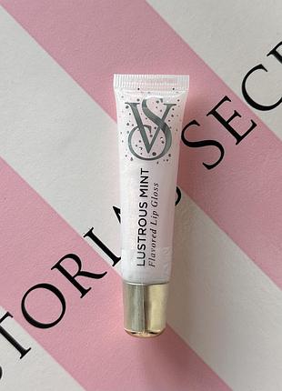 Ароматный блеск для губ lustrous mint victoria's secret виктория сикрет помада