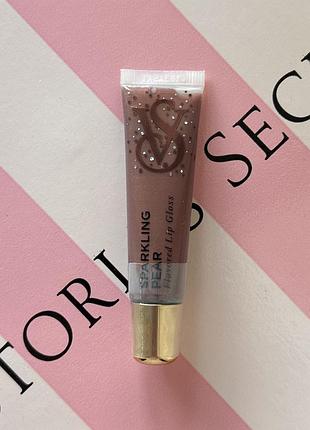 Ароматний блиск для губ sparkling pear victoria's secret вікторія сікрет помада
