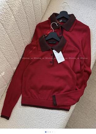 Кофта поло zara вовна