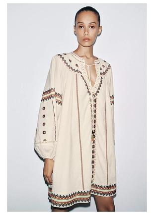 Сукня вишита zara вишиванка