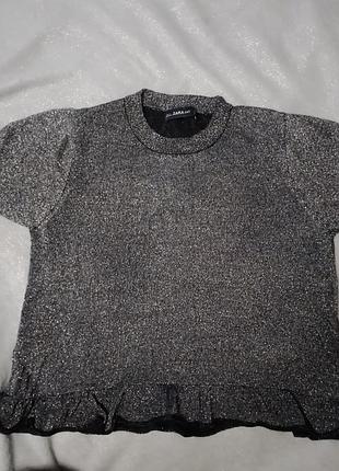 Фірмова трикотажна футболка zara