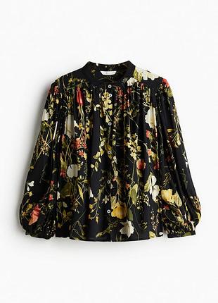 Чудова сорочка блуза з рукавами пишним h&m,p. m
