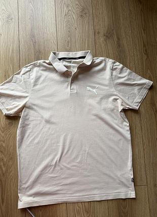 Чоловіча футболка поло puma л хл l xl оригінал