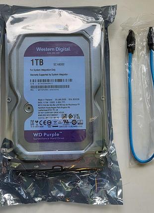 Жорсткий диск western digital purple 1tb