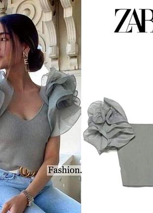 Блуза zara. р 46