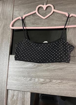 Топ у камінчики zara