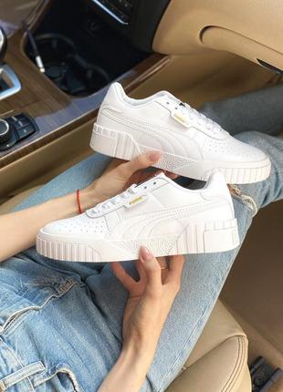 Кросівки puma cali white кросівки