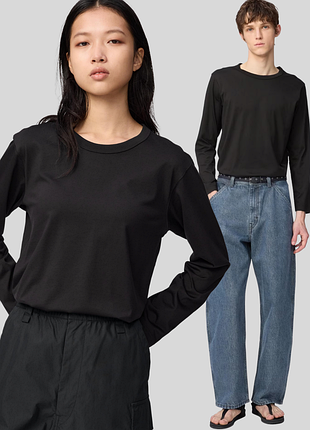 Лонгслив supima uniqlo (484050)