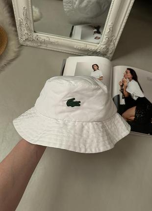 Біла панамка lacoste