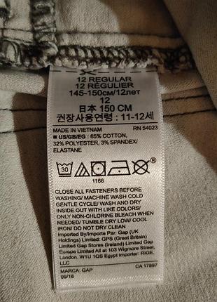 Подростковые джинсы для девочки gap 3