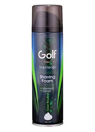 Пена для бритья 200мл cool routine для мужчин тм golf