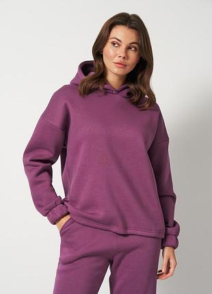 Худи женское мальта 25/ж616/1-14 3xl фиолетовый