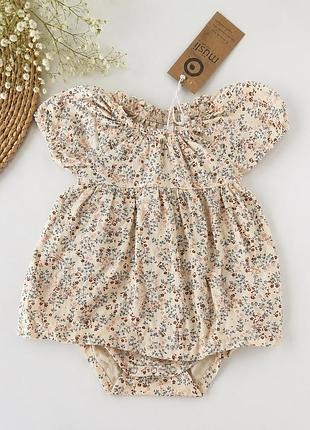 Сукня-боді müsli by green cotton gots organic 🌸 74 розмір