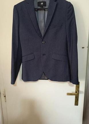 Мужской пиджак от h&amp;m, размер 44/s
