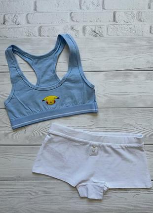 👙260 грн👙136/140см
pikachu pokemon комплект топ lefties и хипстеры primark