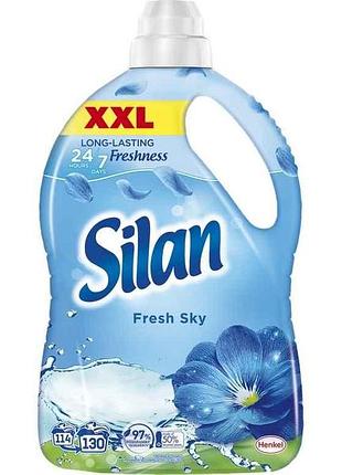 Кондиционер 2,86л для белья fresh sky для самых вих типов тканей тм silan