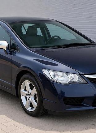 Накладка на дзеркала (2 шт, abs) для honda civic sedan viii 2006-2011 рр