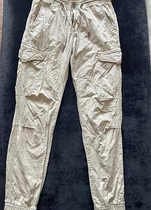 Чоловічі штани карго nagano rough / розмір w32/l34 (m-l) / джогери пісочні