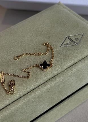 Браслет van cleef & arpels bracelet sweet alhambra k18 yellow gold