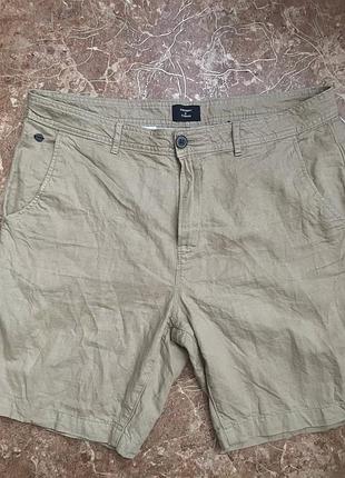 Лляні чоловічі шорти superdry studios / преміум якість / пісочні чинос 36