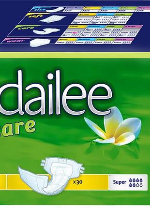 Подгузники для взрослых дышащие dailee care super small 30 шт