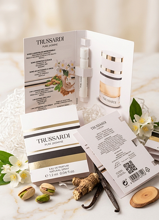 Trussardi pure jasmine — парфумована вода (пробник) 1,2 мл