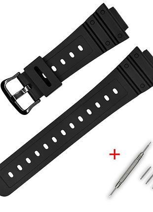 Ремінець для casio g-shock dw-5600 b black bk