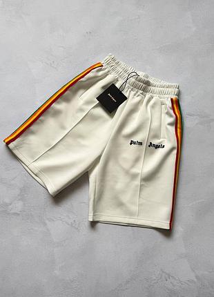 Шорты palm angels rainbow шорты палм белого цвета