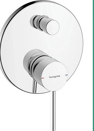 Смеситель hansgrohe (art 74415000) для ванны, однорычажный скрытого монтажа для zesis s, хром