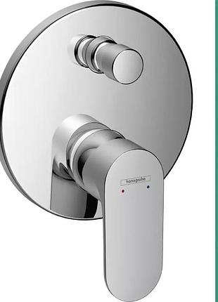Смеситель hansgrohe (art 71466000) для ванны, однорычажный скрытого монтажа для vernis blend, хром