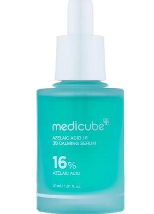 Сироватка з азелаїновою кислотою medicube azelaic acid 16 bb calming serum, 30мл