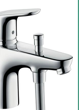Змішувач hansgrohe (art 31930000) для ванни на борт із перемиканням на душ focus e2, хром