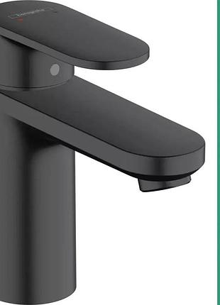 Смеситель hansgrohe (art 71580670) для умывальника vernis blend 100, чёрный мат