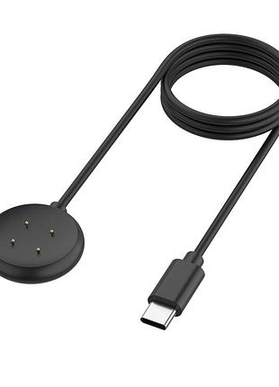 Зарядный кабель для google pixel watch 2 и 3 usb tipe‐c черный 1 метр