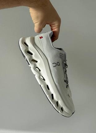 Серые кроссовки унисекс loewe on running cloudtilt grey white х лойве 36