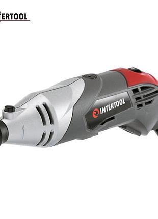 Машина гравіюальна intertool dt-0517 (170 вт, 8000-35000об/хв, кейс, аксесуари 40 шт., гнучкий вал)