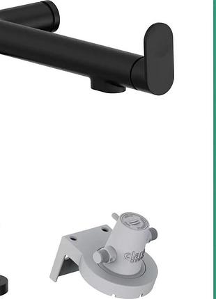 Смеситель hansgrohe (art 72804670) для кухни aqittura m91 filtersystem 240 1 jet, чёрный мат