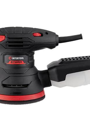 Эксцентриковая шлифовальная машина intertool wt-0541 (платформа 125 мм, 300 вт, 5000-12000 об/мин, ход эксцентрика 2 мм) 4
