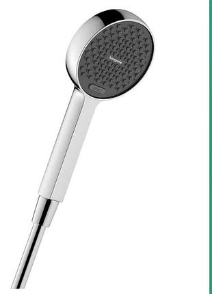 Ручна душова лійка hansgrohe (art 28034000) activera select s 95 2jet ecosmart, хром