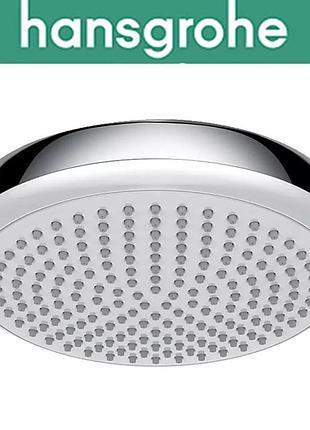 Душова стельова лійка hansgrohe (art 26577400) crometta 100, хром (16*16 см)
