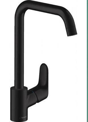 Смеситель hansgrohe (art 31820670) для кухни focus м41, чёрный мат